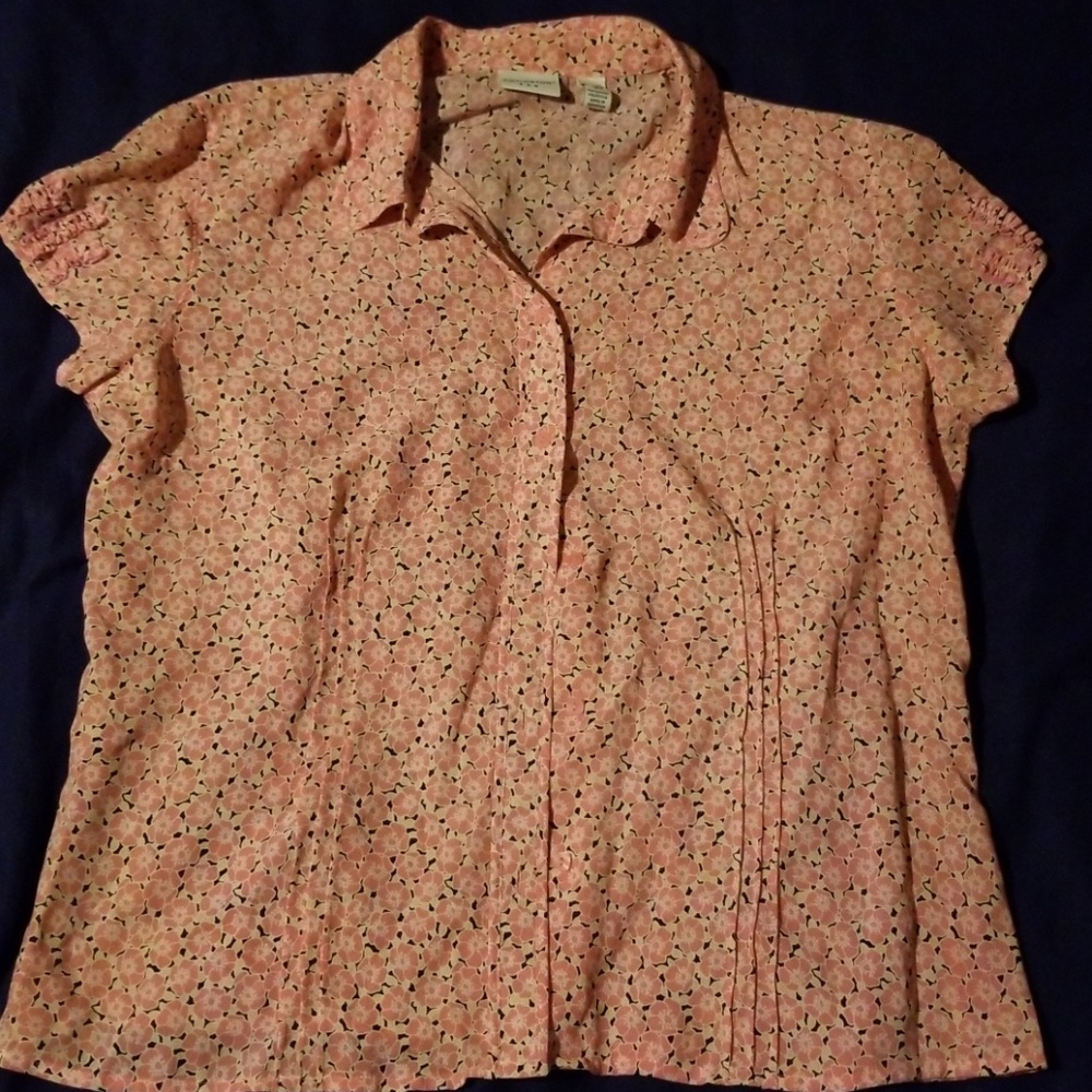 COVINGTON BUTTON UP BLOUSE
